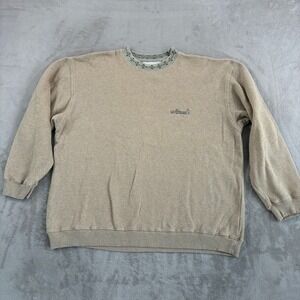 Vintage Y2K Redsand Skate Surf Sweatshirt Men Large Geometric Collar USA Made